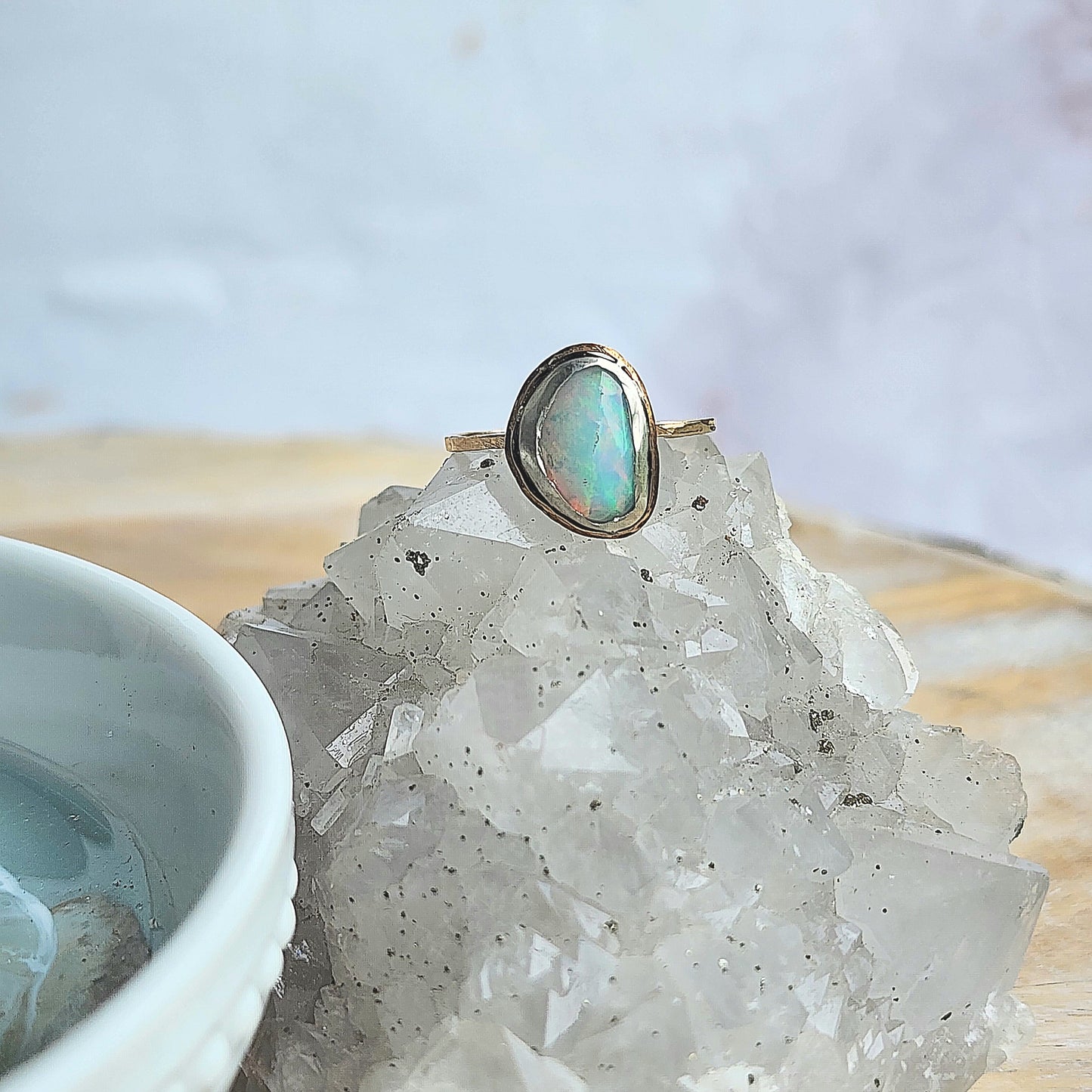 Opal Ring Size 7.5