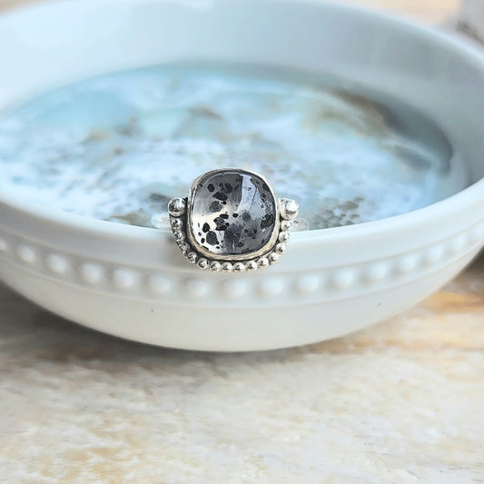 Rutilated Quartz Ring