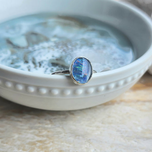 Australian Opal Ring Size 8