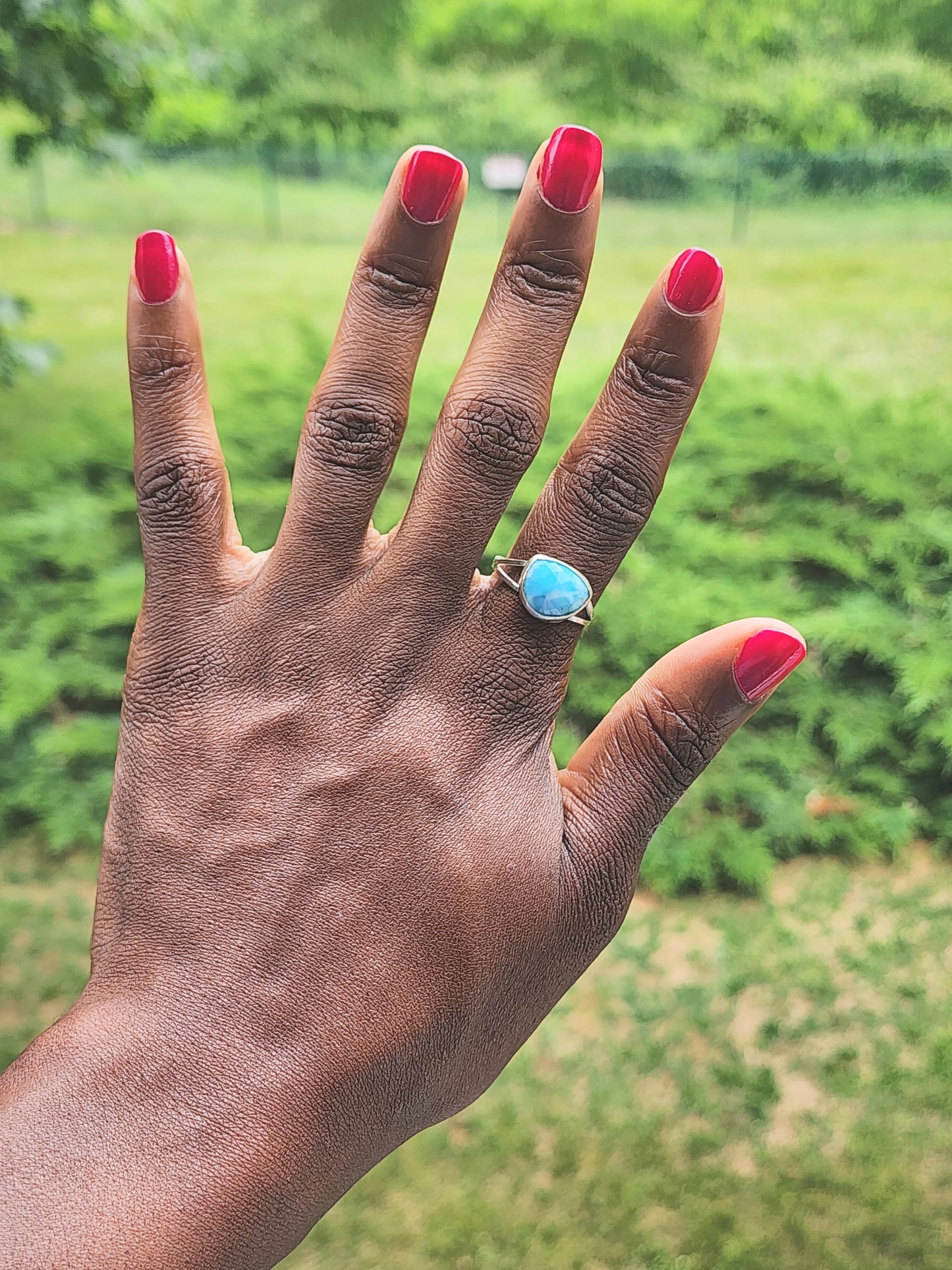 Larimar Ring Size 10