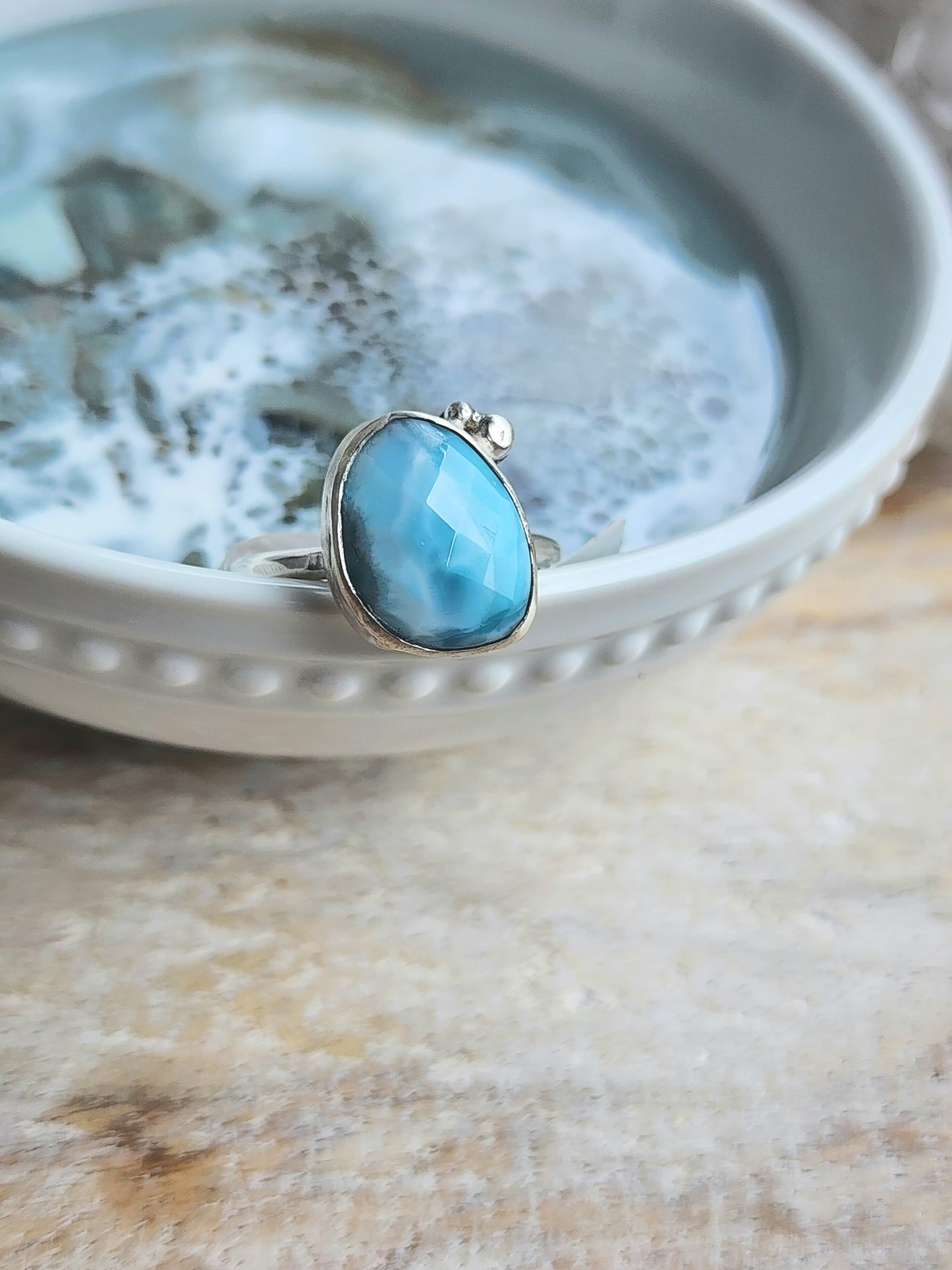 Larimar Ring Size 7