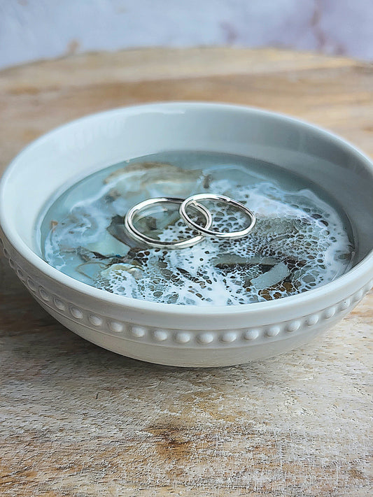 Sterling Silver Stacker Ring (Thick Band)