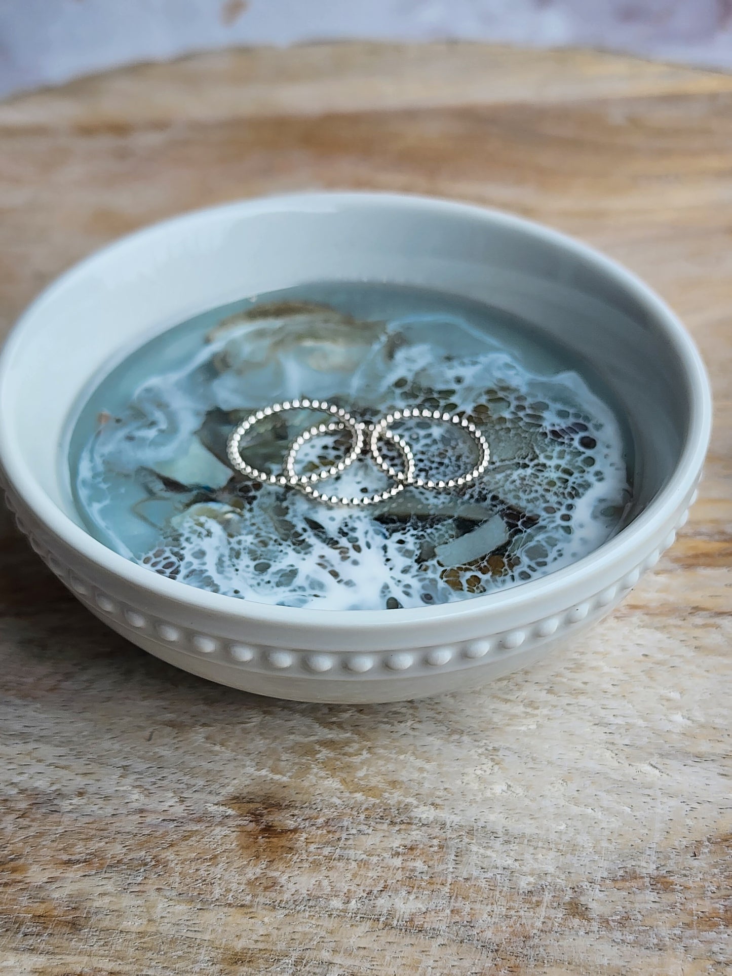 Beaded Stacking Rings