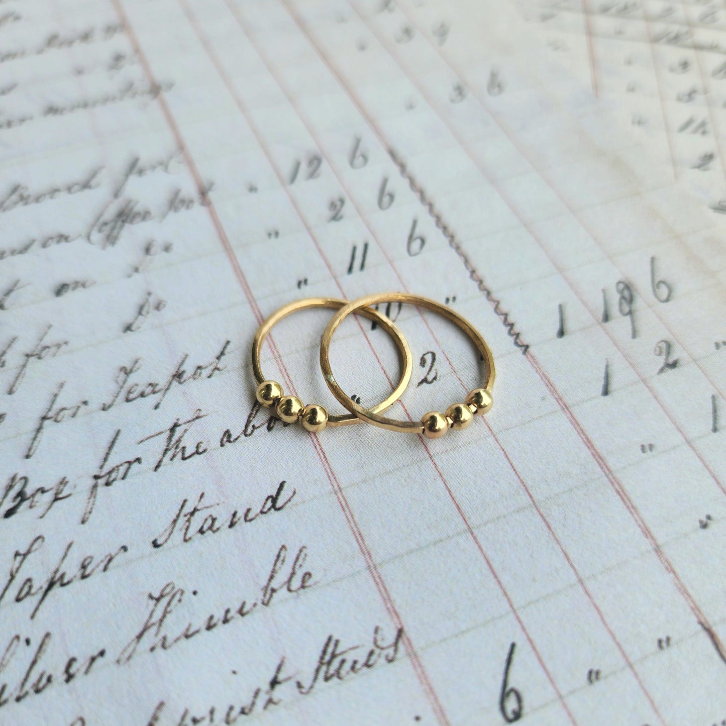Fidget Ring - Gold Filled