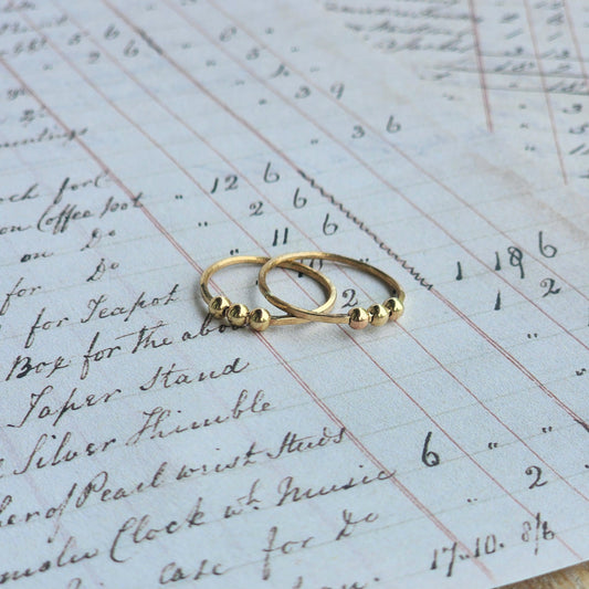 Fidget Ring - Gold Filled