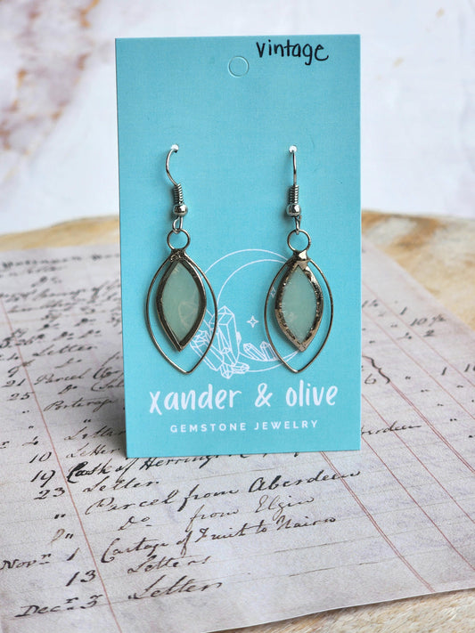 Vintage Leaf Earrings