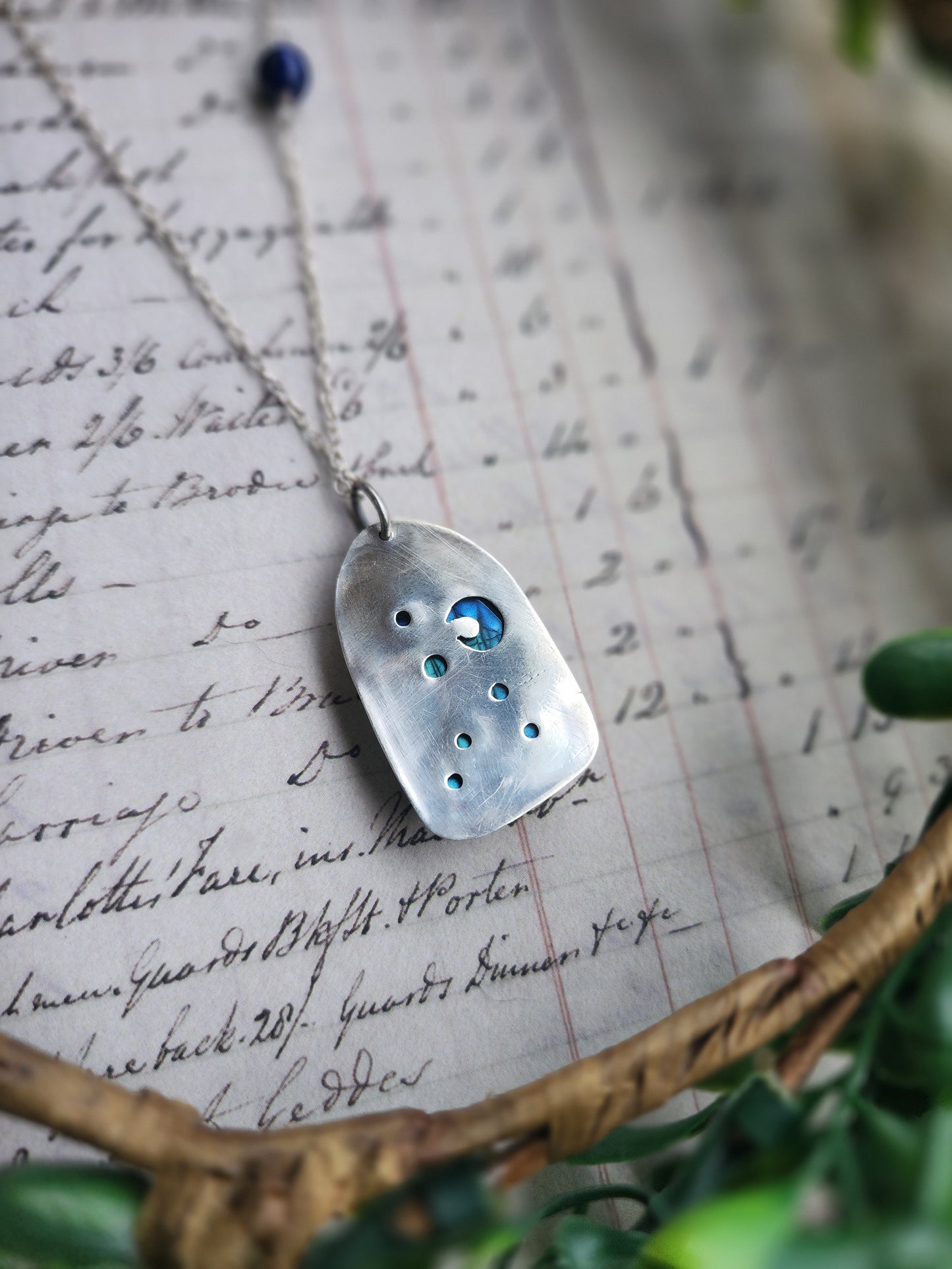 Labradorite Window Necklace