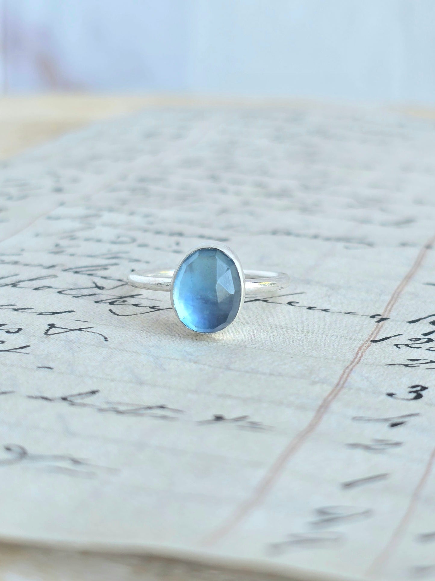 London Blue Topaz Ring (Size 6.75)