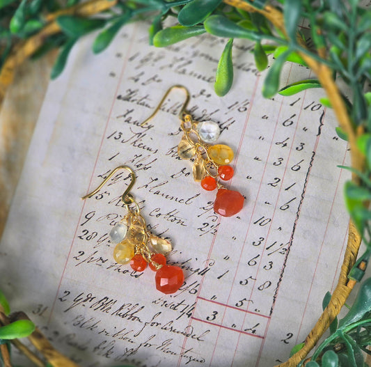 Sunset Chandelier Earrings