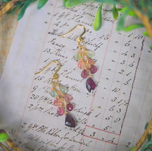 Sunrise Chandelier Earrings