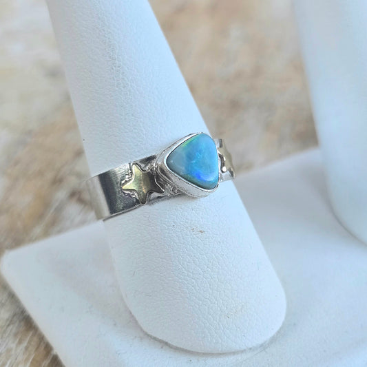 Starry Opal Ring (Size 9)