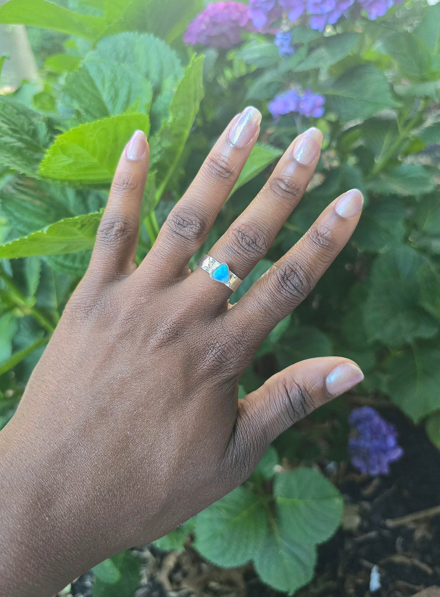 Starry Opal Ring (Size 9)