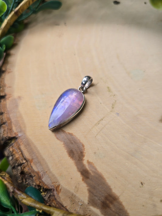 Purple Moonstone Pendant