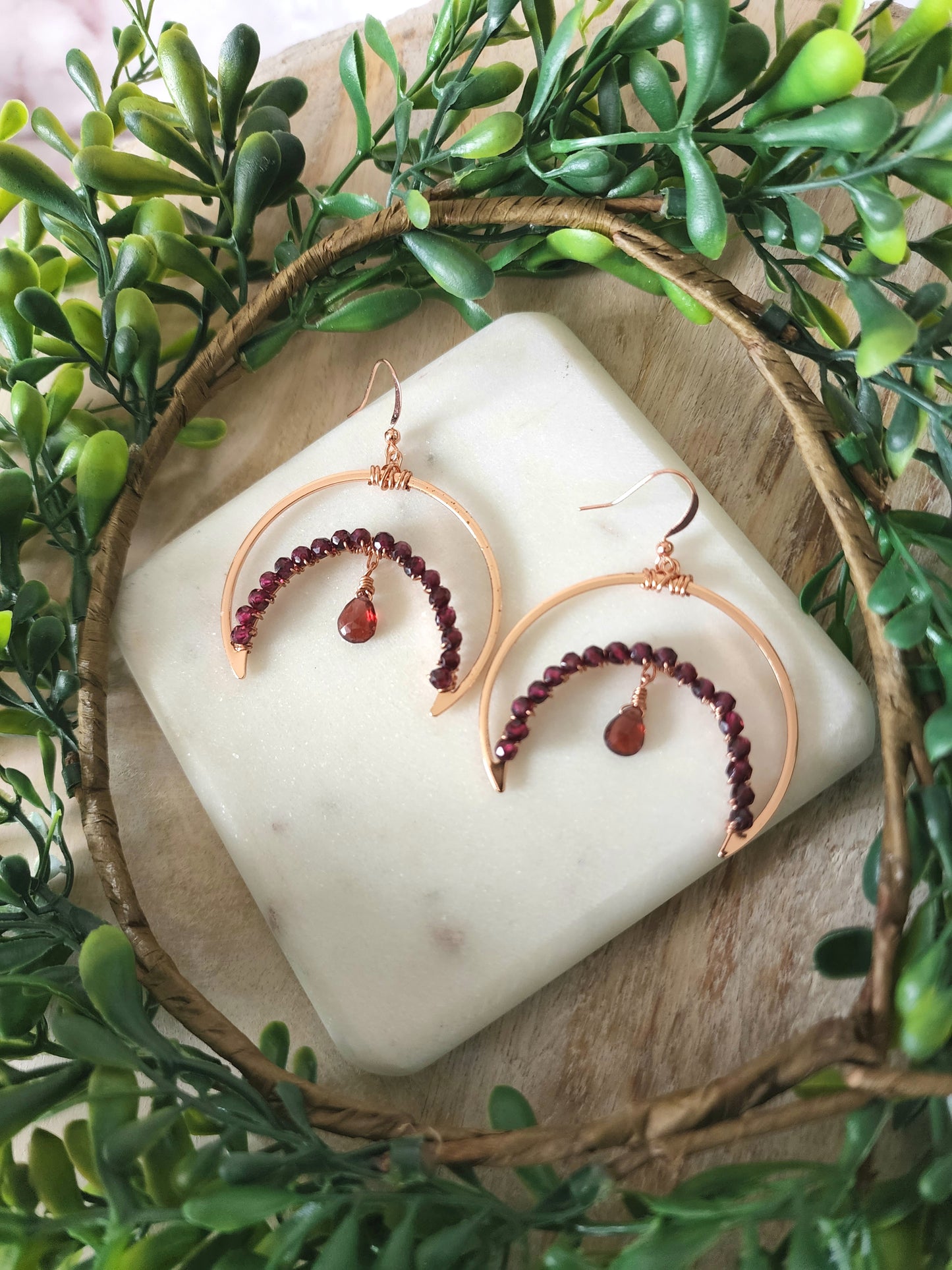 Blood Moon Earrings