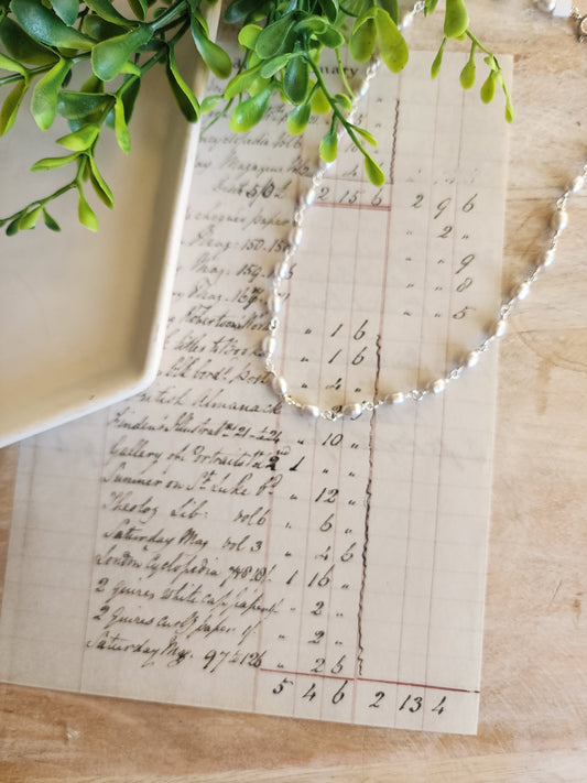 Pearl Beaded Necklace