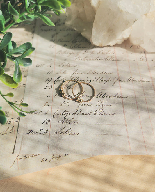 CUSTOM Fidget Ring - Gold Filled