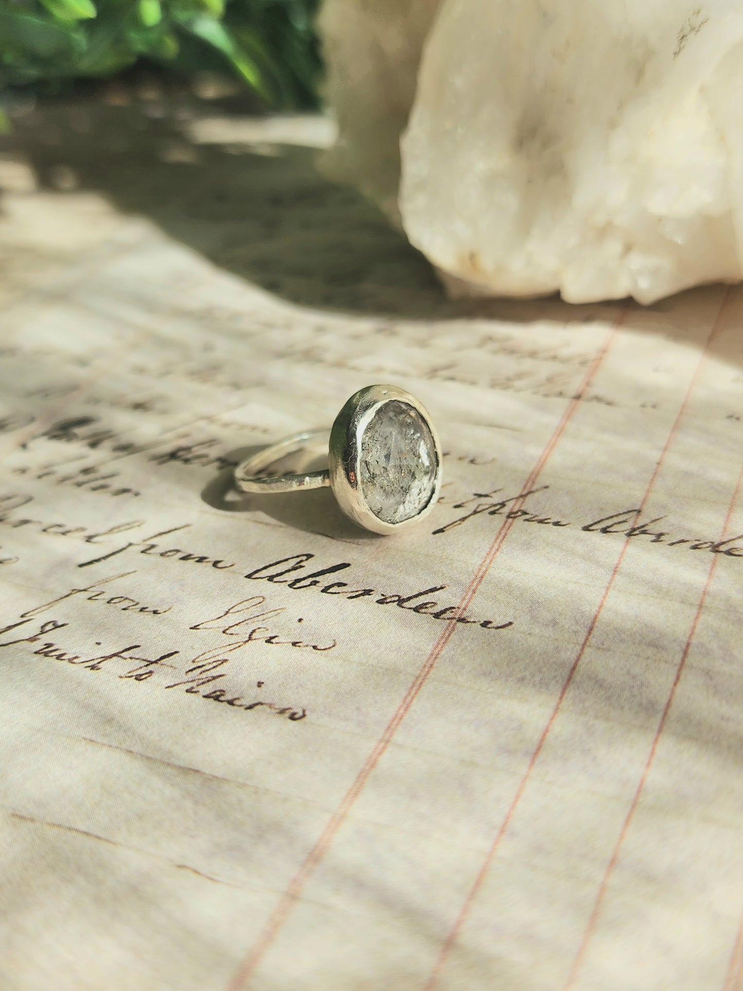 Herkimer Diamond Ring