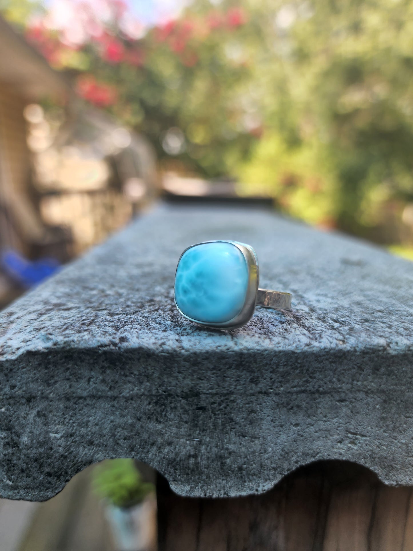 Dominican Larmiar Ring