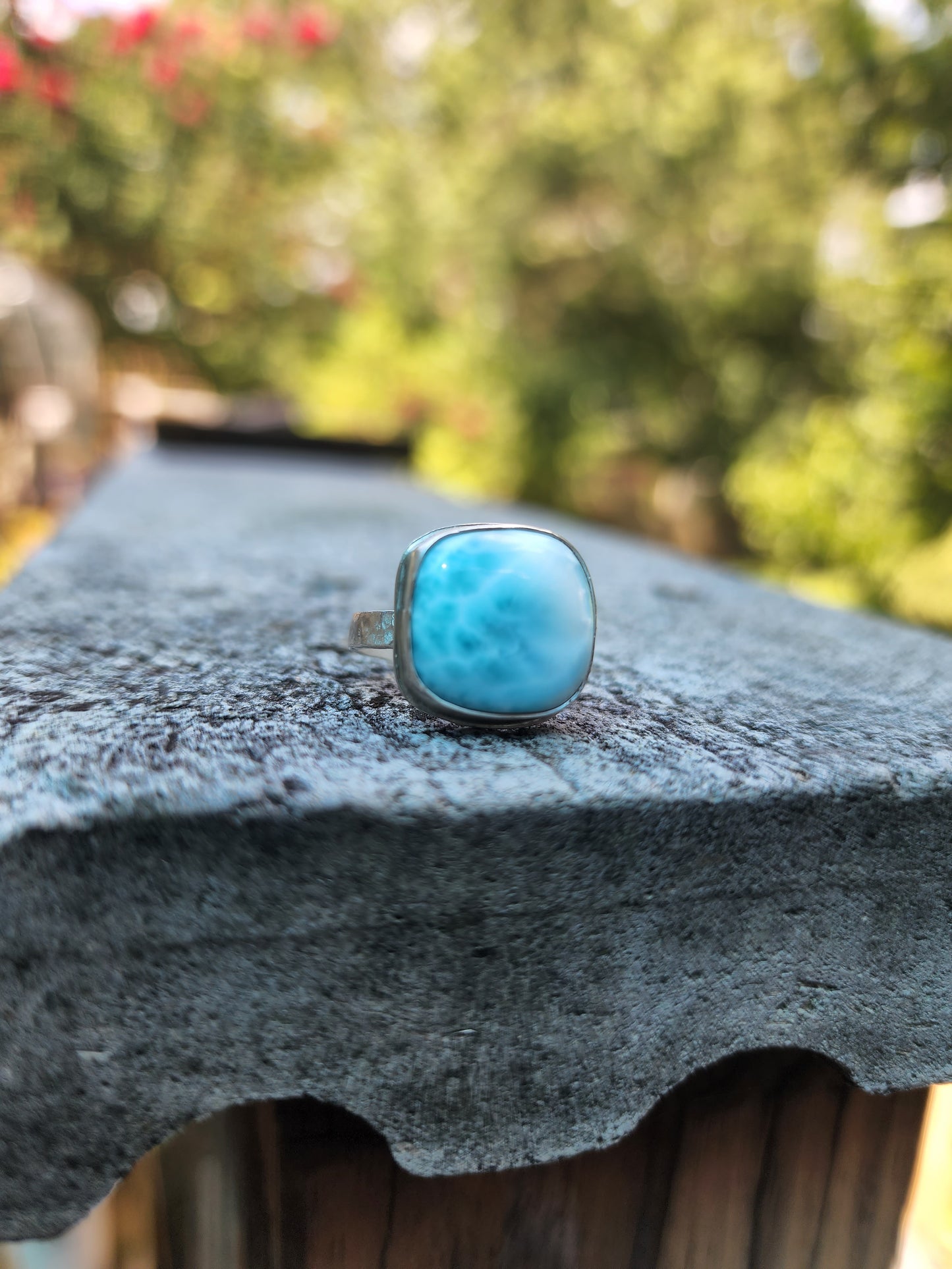 Dominican Larmiar Ring