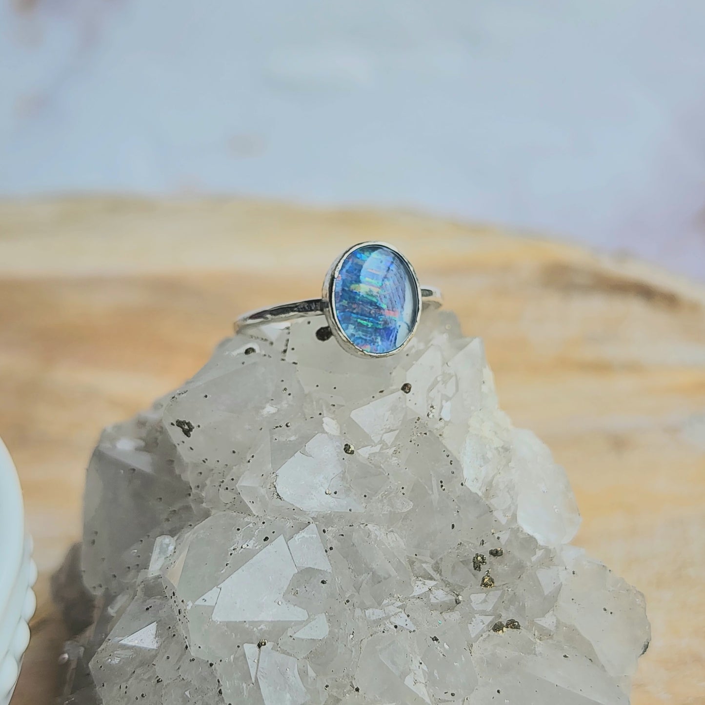 Australian Opal Ring Size 8