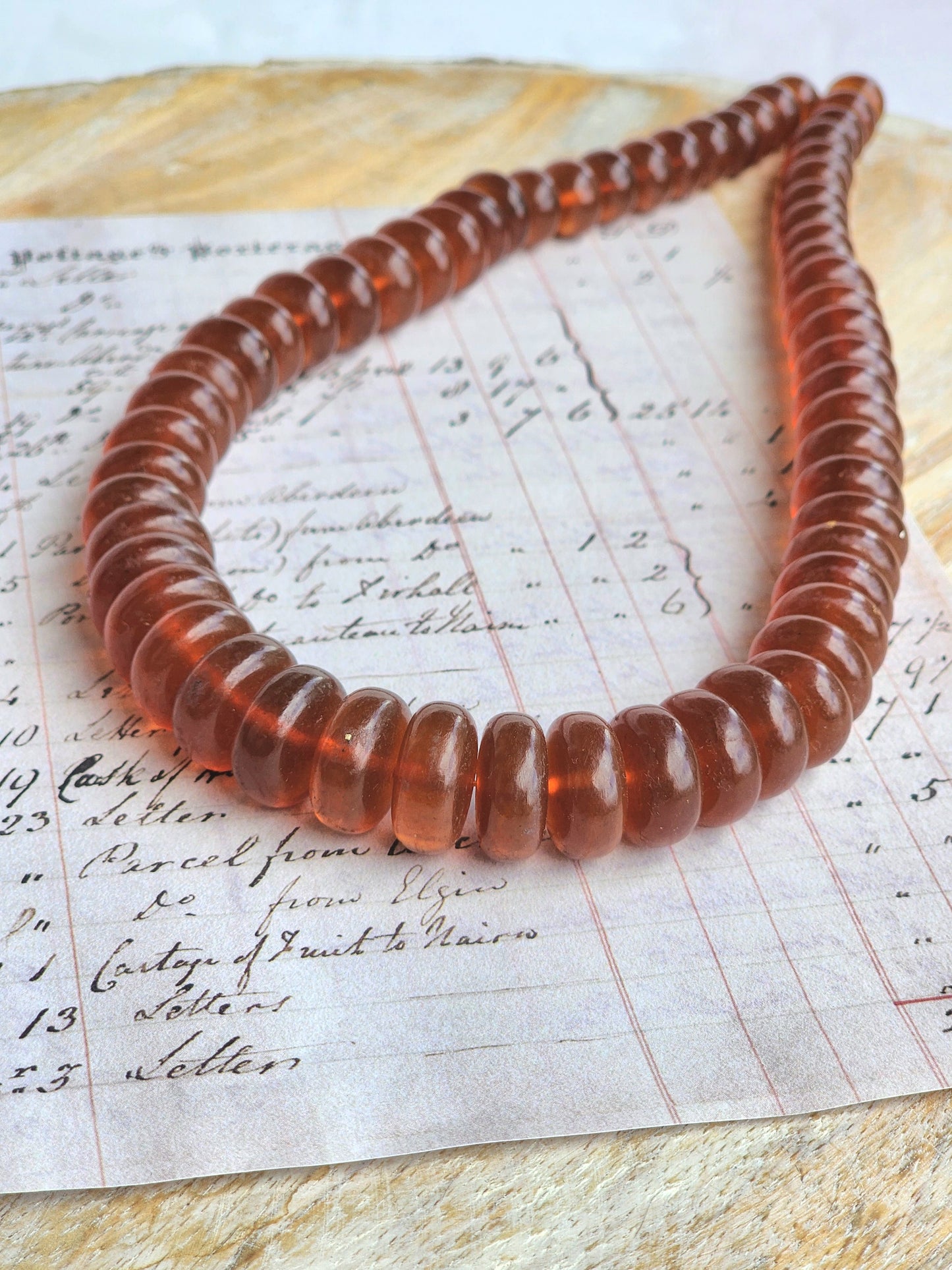 Vintage Graduated Baltic Amber Necklace