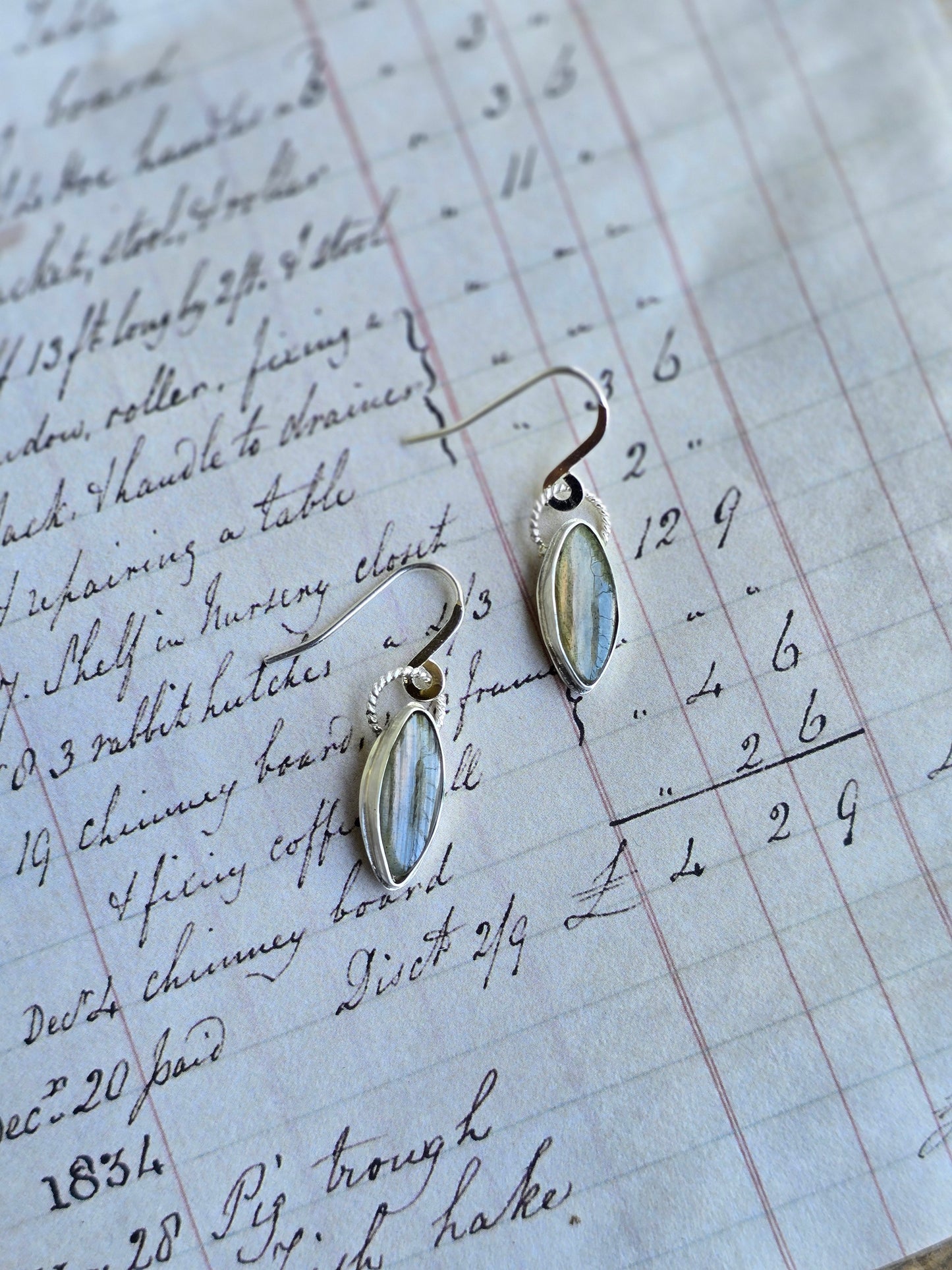 Labradorite Drop Earrings