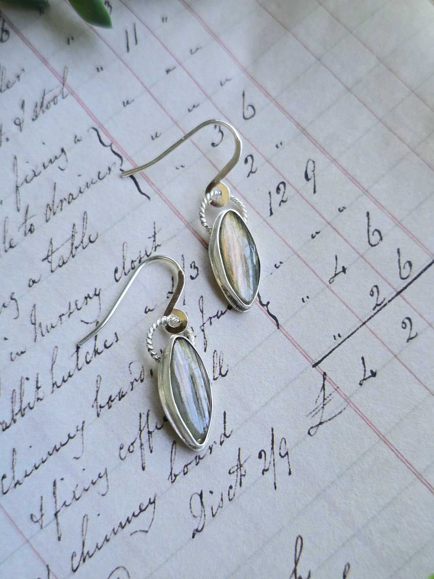 Labradorite Drop Earrings