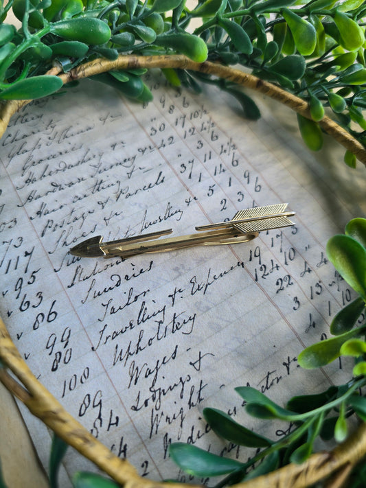 Vintage Hickok Arrow Tie Clip