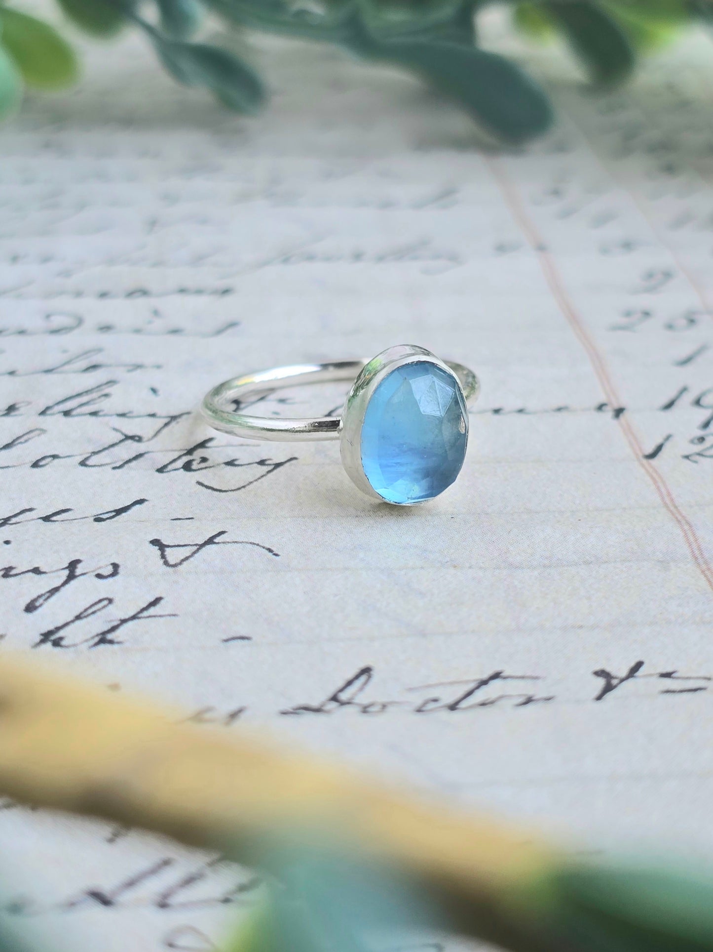 London Blue Topaz Ring (Size 6.75)