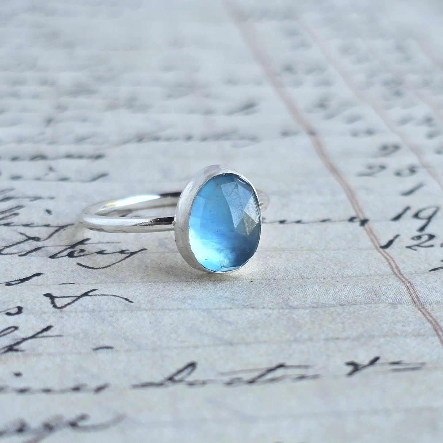 London Blue Topaz Ring (Size 6.75)