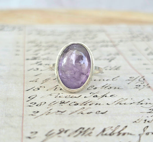 Lilac Amethyst Ring (Size 9)