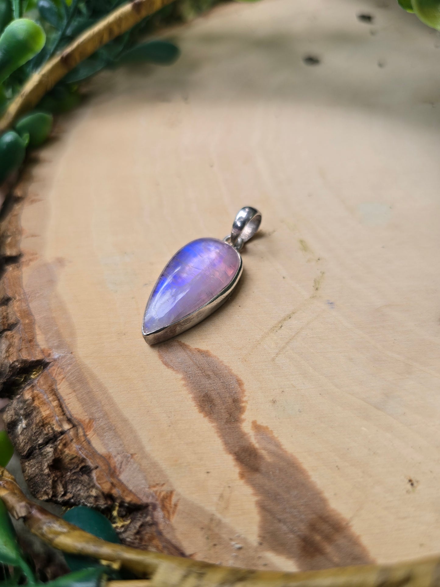 Purple Moonstone Pendant