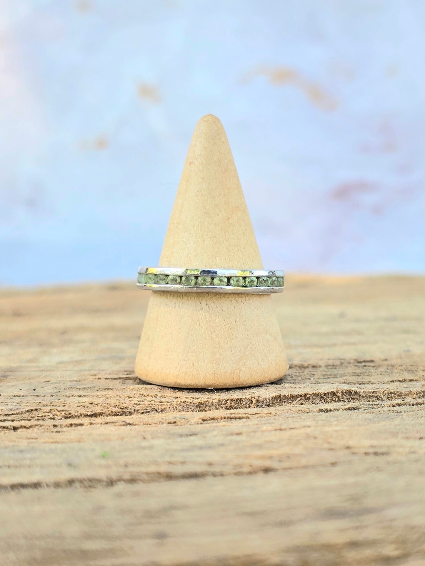 Vintage Peridot Ring (Size 8)