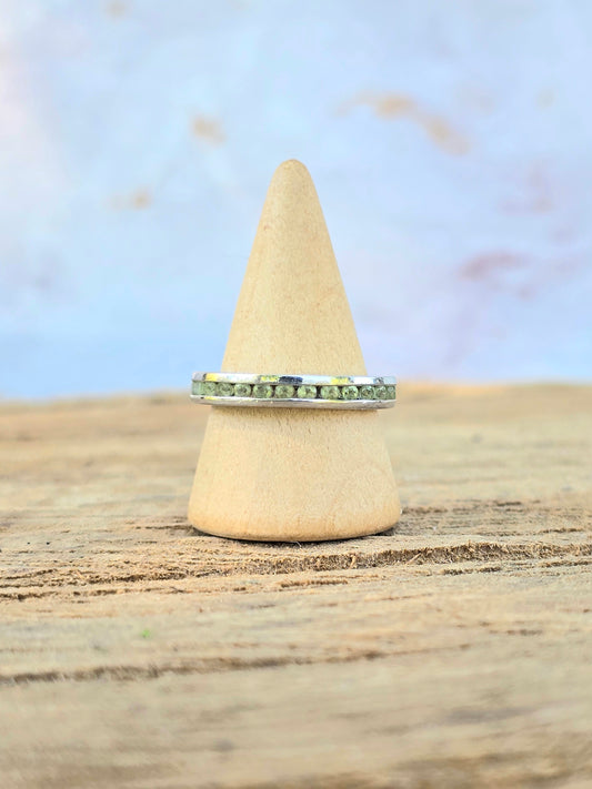 Vintage Peridot Ring (Size 8)